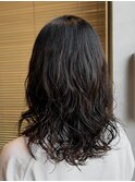 20代30代◎ニュアンスパーマメモード