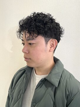 MEN’S HAIR/波巻ツイストスパイラル/フェザーパーマ/茅ヶ崎