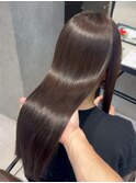 梅田/クラゲヘアー/オリーブグレー/小顔/ココアベージュ