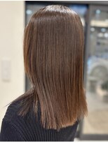 ヴィサージュディオ(VISAGE dio)&nbsp;艶ブラウン × 髪質改善ストレート