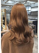 パーク(PARK)&nbsp;ブリーチなしで透明感ブラウンへ♪