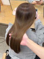 ミリ(mm)&nbsp;色落ちまで可愛い！ブリーチなしで作る透明感オリーブベージュ！