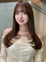 シー バイ ロンド 新宿(Sea by Lond)&nbsp;大人ガーリー×ダークアッシュ[似合わせカット/ミディアム]