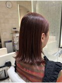 ツヤ感抜群！暖色系カラー