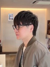 グラーツィェドゥーエ(GRAZIE due)&nbsp;メンズショート/襟足刈り上げないマッシュショート