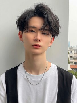 クリックプラス 小倉(Click plus) 小倉/刈り上げセンターパート/波巻きツイストスパイラル