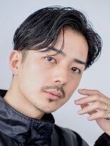 フィフス 札幌大通(fifth) 大通ニュアンスパーマセンターパートフェザーパーマ毛流れ緩め