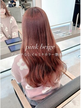 ブランコトレス 鏡島(BLANCO tres) ブリーチなしカラー/艶カラー/レイヤーカット