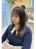レイヤーカット/レイヤースタイル/ミディアムレイヤー/髪質改善
