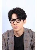 大人シャドウ　センターパート