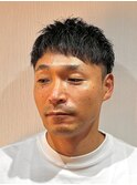 清潔感重視の王道フェードショートスタイル