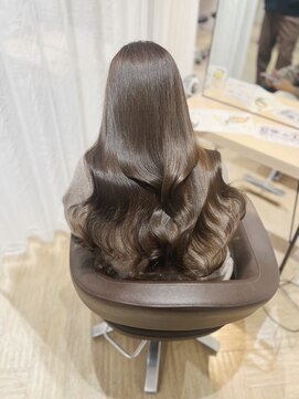 チェレ ブラン 堺東店(Chere brun) 韓国風レイヤー×ナチュラルブラウン×髪質改善カラー