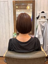 リノ(Lino)&nbsp;ブリーチで作る透明感あるブラウンカラー