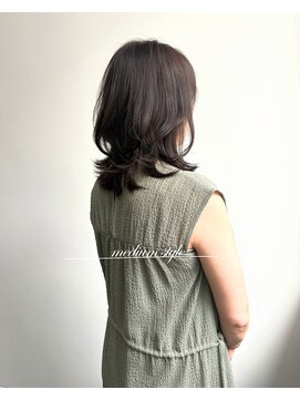 ヘアオーブロジック(HAIR orb LOGIC) 伸ばし中でも楽しめる艶感ショコラブラウン