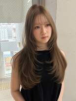 シーク 天神(SEEK)&nbsp;顔周りレイヤーカット/ハッシュカット/韓国ヘア/髪質改善/天神