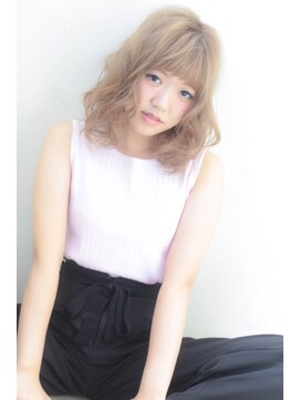 ミリム 栄矢場町店(MIRiM) 【MUSE】ミルクティー無造作ウェーブ