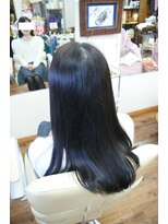 チチカカ(chichikaka) 営業ビフォーアフター、縮毛矯正から半年後の髪