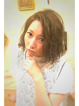 シュシュ ヘアーメイク(chou chou HAIR MAKE) ミニボブアンニュイパーマ