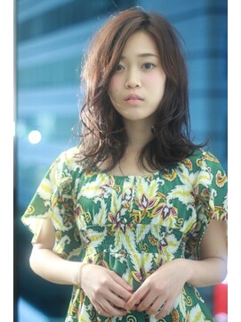 ソア 武蔵小杉(SOAR) 着物も◎デジタルパーマ&イルミナカラーのヘルシーレイヤーボブ