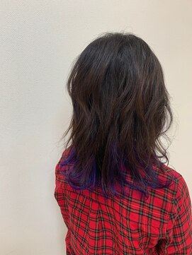 ダスティ 豊科駅前店(Dasty) 際立ちインナーカラー