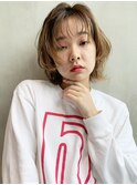 カジュアルウルフ_外ハネボブアッシュブラウンネオウルフ_6997