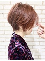 大人かわいい小顔前下がりスリークボブローライト20代30代40代