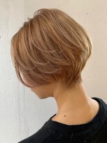 ヘアーワークス ヘルム 渋谷店(HAIR WORKS HELM)&nbsp;【HELM渋谷】オレンジパールベージュ