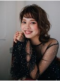 ウェットカーリーヘアー/20代/30代/40代/50代/西阿知/イオン倉敷