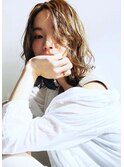 【elto烏丸】大人かわいい小顔ミディアム20代30代40代ベージュ