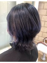 レンジシキチジョウジ (RENJISHI KICHIJOJI) 毛先の方は紫強めがいいです。【RENJISHI KICHIJOJI】