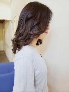 トップヘアー ガーデンヴィラ 安城(Garden Villa) 華やかジューシーカール/ニュアンスカラー/前髪パーマ