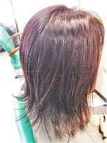 ヘアースポットジャム(Hair spot Jam) 外ハネ☆★ピンクブラウン