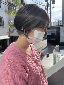 ヌード(NUDE) 「NUDE」#束感ショート10代 20代 30代 40代 前髪なしショート