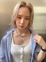 フラミューム 藤枝(flammeum)&nbsp;ブロンド外ハネボブ