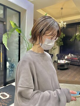 アールトゥーヘアー(art To Hair) 外はねボブ/ブラウン/ことりベージュ/くびれボブ/20代30代40代