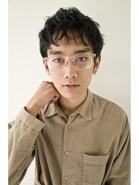 スー 渋谷(suu) ニュアンスパーマスパイラルパーマソフト刈り上げ