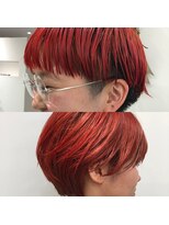 キジ(KIJI) ショート×オレンジヘア