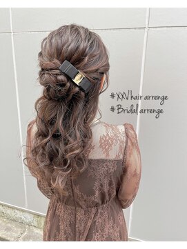 トゥエンティ ファイブ(TWENTY FIVE) ゆるめハーフアップ/名定