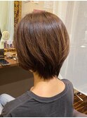 【 hair's LOWE 】上品大人ショート/ひし形シルエット/小顔