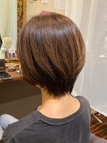 ヘアーズロー(hair's LOWE)&nbsp;【 hair's LOWE 】上品大人ショート/ひし形シルエット/小顔