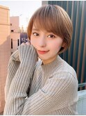 ショート/前髪カット/顔周り×ブリーチなし/髪質改善[池袋]