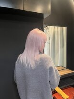 アオゾラヘアーナ ミキザカ アンド パレード(AOZORA HAIR namikizaka＆parade) ペールホワイトピンク