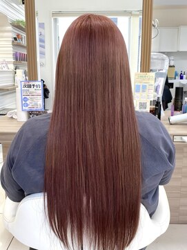 アッシュ 鶴ヶ峰1号店(Ash) ピンクベージュ×髪質改善トリートメント【鶴ヶ峰/相鉄線/横浜】