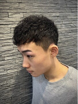 パッション 長町南店(PASSION) 天然スペインカール風ショート