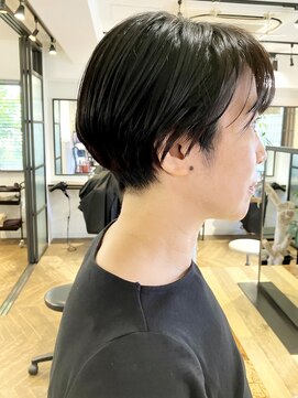 ファイブシーン アオヤマ(5SCENE AOYAMA) ショートパーマショートカット前髪あり前髪なし20代30代40代