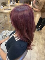 アルターリール(aL ter Rire)&nbsp;前髪/アンブレラカラー/こなれミディ/イメチェン/ウェーブパーマ