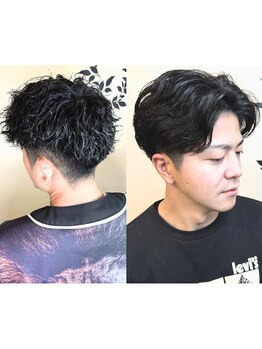 ナガハマ美容室の写真/ビジネススタイルからフェードスタイルまで◎再現性の高いカットで、朝のセットが簡単＆時短に！