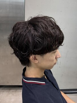 レタッチ バイ フィフス 天神大名(RETOUCH by fifth) シャドウパーマ波巻きスパイラルパーマニュアンスパーマメンズ