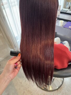 ニィ(2iee.) 酸熱トリートメント×カシスカラー☆