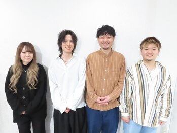 ヘアーズベータ(Hairsβ)の写真/【安佐南 伴/大原駅徒歩3分】お客様との時間をしっかり作れる空間★悩みに寄り添い美しさを引き出します！